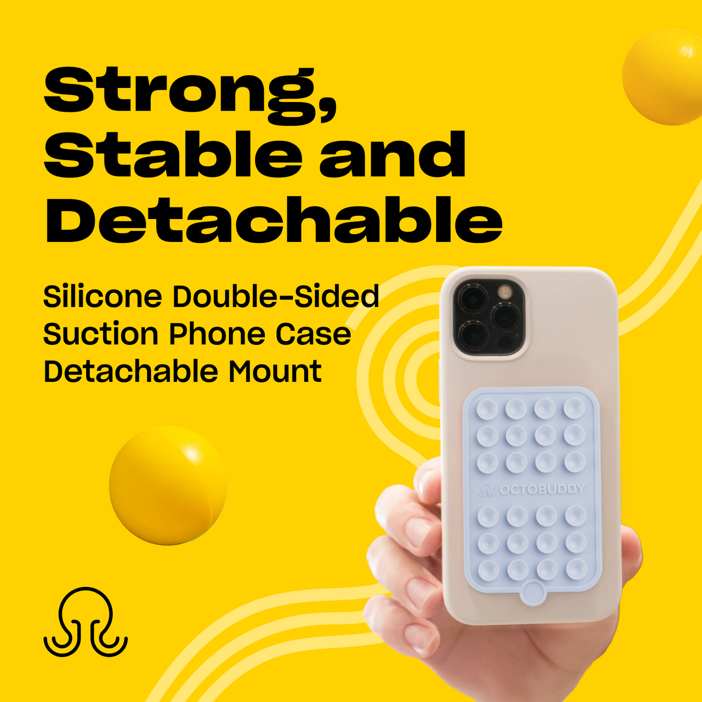 OCTOBUDDY Suction Mount Double