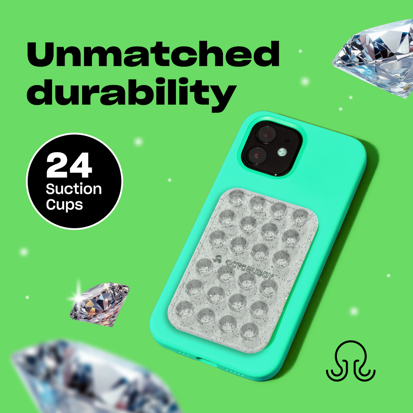 OCTOBUDDY Suction Mount Diamond