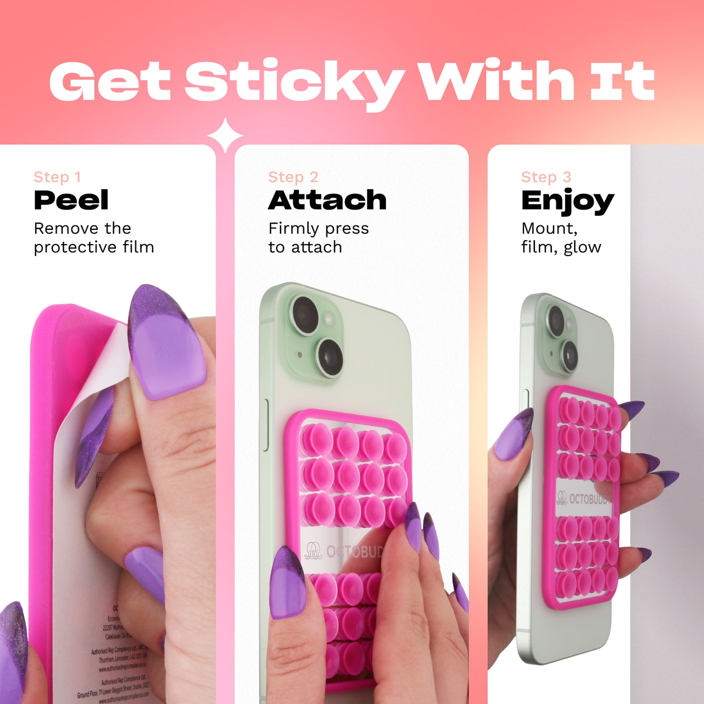 OCTOBUDDY Silver Swirl